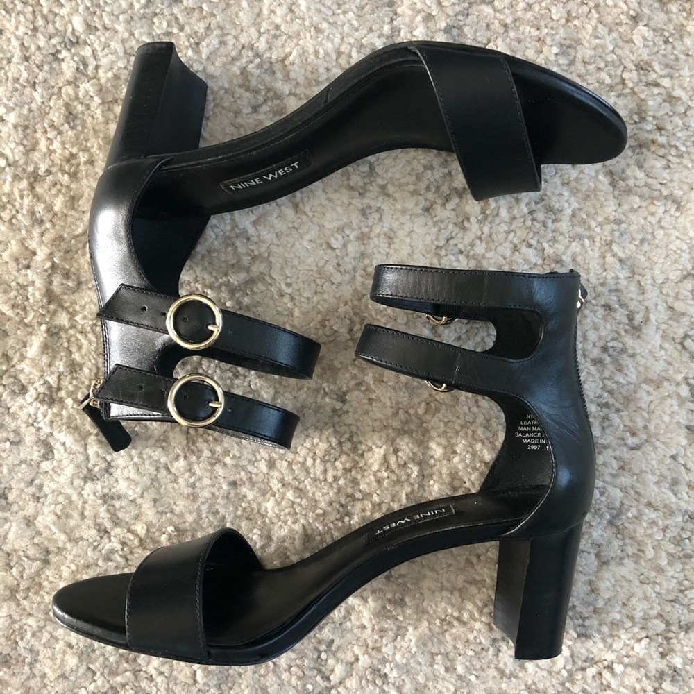 Black Nine West Heels